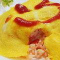 もへほっぺ's cooksnap of when they made 簡単！福神漬け入りバターライス♡.