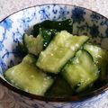 クック6DDPP8☆'s cooksnap of when they made 簡単♪たたき胡瓜の浅漬け（塩麹漬け）.