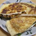 masakohママ's cooksnap of when they made お揚げでネギ納豆サンド.