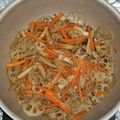 紅茶とチーズケーキ's cooksnap of when they made 人参、れんこん、ちくわのうま〜ぃキンピラ.