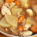 ちゃぴゆき's cooksnap of when they made 大根と人参と厚揚げのそぼろ煮.