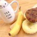pupucha's cooksnap of when they made HMでバナナ蒸しパン★☆洗い物なし♪.