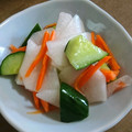 マヨビーム's cooksnap of when they made さっぱり簡単＊キュウリと大根の甘酢漬け.