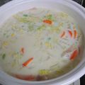 きちたこ's cooksnap of when they made 白菜と枝豆の豆乳スープ♥.