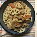 チイすけ's cooksnap of when they made 豚肉とレンコンのにんにく醤油炒め.