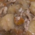 りーとぽん's cooksnap of when they made 鶏ひき肉でつくる●鶏そぼろの肉じゃが.