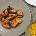 よーちゃん！'s cooksnap of when they made 弁当◎揚げずに簡単♪鮭の甘味噌☆竜田揚げ.