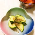 メルティローズ's cooksnap of when they made レンジで簡単♪ズッキーニの中華風.