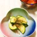 メルティローズ's cooksnap of when they made レンジで簡単♪ズッキーニの中華風.