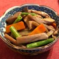 emimi♡'s cooksnap of when they made ✿母の味。芋がらの煮物✿.