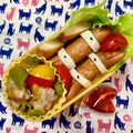 ふたごゆき's cooksnap of when they made ☆ウインナーとちくわガニ☆.