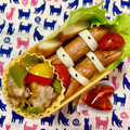ふたごゆき's cooksnap of when they made ☆ウインナーとちくわガニ☆.