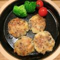 mapix1234's cooksnap of when they made さばとチーズのじゃがバーグ.