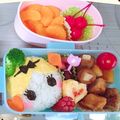 まめしゃン's cooksnap of when they made ツムツムキャラ弁☆アリス.