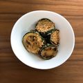 :えり坊's cooksnap of when they made 焼きズッキーニのごま和え.