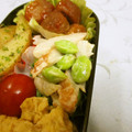 龍青空ママ's cooksnap of when they made お弁当に「ちくわと枝豆のマヨ和え」.