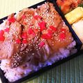 miyumiyu.f's cooksnap of when they made 豚丼弁当.