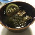 YUKIKI☆'s cooksnap of when they made 舞茸＆とろろ昆布のおつゆ.