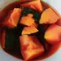 さばいちごあいす's cooksnap of when they made レンチン10分だけ！甘いかぼちゃの煮物♥.