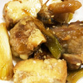 あっきぃママ3's cooksnap of when they made 焼鳥風☆鶏と厚揚げの甘辛炒め.