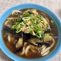 ＊＊めろん＊＊'s cooksnap of when they made 冷凍うどん＆レンジで茄子とツナの冷うどん.
