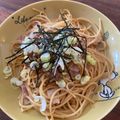 ふわり23's cooksnap of when they made ワンパン絶品！ベーコンと納豆の和風パスタ.
