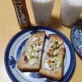 よちりん's cooksnap of when they made オイカマントースト.