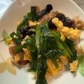 こうちゃん19's cooksnap of when they made 家庭で作る～キクラゲと卵の炒め～.