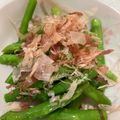 ゆみらんたん's cooksnap of when they made アスパラガスと生姜のサッパリおひたし.