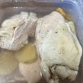 まとゆ's cooksnap of when they made 胸肉ゆで鶏（下準備なし・湯に浸すだけ）.