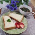 クックHG9V8Y☆'s cooksnap of when they made チーズケーキに憧れたトースト.