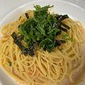 ryoyu's cooksnap of when they made 牛乳と麺つゆで！簡単めんたいパスタ♪.