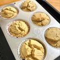 フジぽん's cooksnap of when they made 米粉のピーナッツマフィン♡.