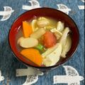 ankotetu's cooksnap of when they made ウインナーとお好きな野菜でカレーお味噌汁.