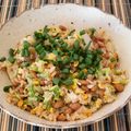 あーこ姐's cooksnap of when they made ネギと白菜の納豆チャーハン.