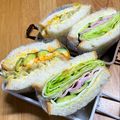 ルぴあ's cooksnap of when they made パンも具材もあるものサンド〜お弁当にも.