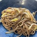 こたろう315's cooksnap of when they made ゴマ油と麺つゆで♪パパっと蕎麦の焼きそば.