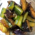 dollyj's cooksnap of when they made お手軽夏野菜料理！きゅうりとナスの夏炒め.