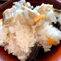 蘆花's cooksnap of when they made うるめいわしの干物で炊き込みご飯.