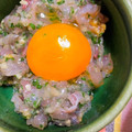 おまめˆᴗˆ's cooksnap of when they made 鯵のなめろう風 夏バテに！簡単 丼にも！.