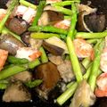 mew0731's cooksnap of when they made XO醤で海老なすパラ炒め.