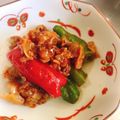 ぱんだ170071's cooksnap of when they made ししとうと豚肉のコチュジャン炒め.