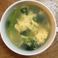 Rayryu123's cooksnap of when they made 小松菜と卵のほっこり中華スープ♡.