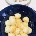 ふえ☆なるちゃん's cooksnap of when they made 誤飲を防げる！安全なやわらかお月見団子.