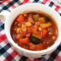 平野由南（ひらのゆな's cooksnap of when they made 簡単　ミネストローネ.