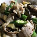 チーズマル's cooksnap of when they made 豚バラ茄子とオクラの和風中華炒め.