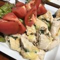 chrazephyr's cooksnap of when they made ヘルシー！鶏ササミの梅大葉はさみ焼き.