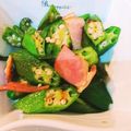 ゆいひん☆'s cooksnap of when they made 巻かない！茹でない！おくらベーコン♪.