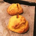 ゆーしんわらく's cooksnap of when they made かぼちゃのスコーン(HM).