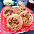 ふじたまふじこ's cooksnap of when they made 30分で完成！？不思議パンのお芋パン.
